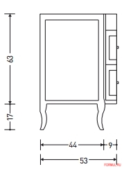 Комплект мебели для ванной Eban Rachele Комплект мебели для ванной Eban Rachele
