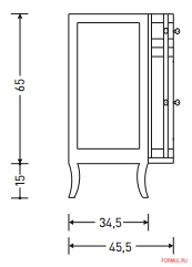 Комплект мебели для ванной Eban Greta Комплект мебели для ванной Eban Greta