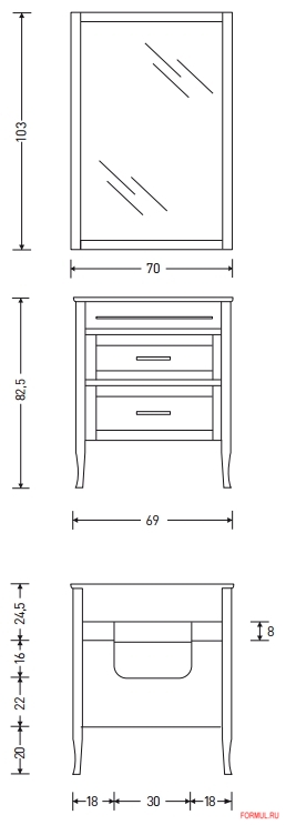 �������� ������ ��� ������ Eban Ginevra 90/70