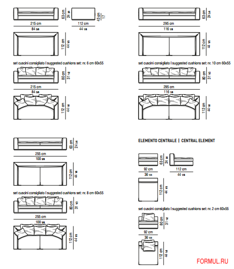����� Minotti Powell