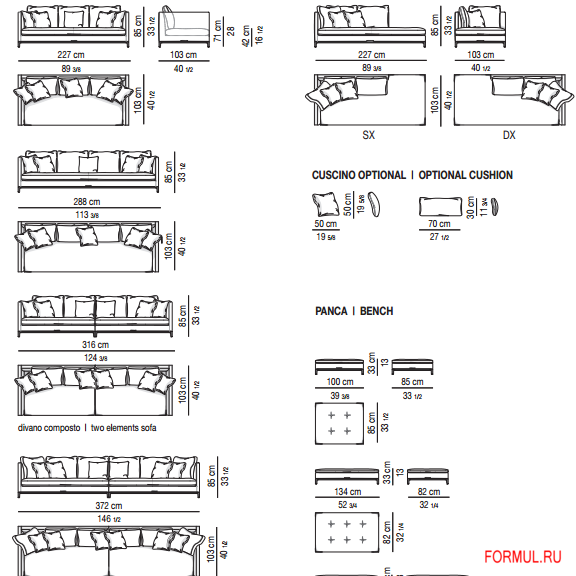  Minotti Andersen Slim