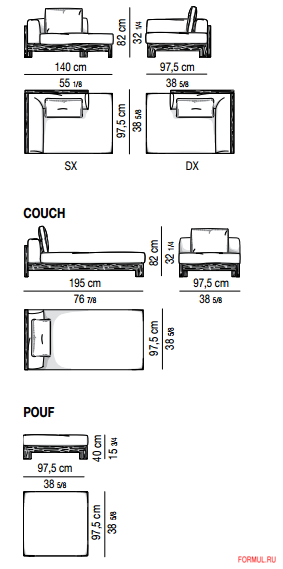  Minotti Alison Iroko Indoor