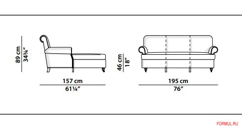 ����� Baxter Charlotte Dormeuse