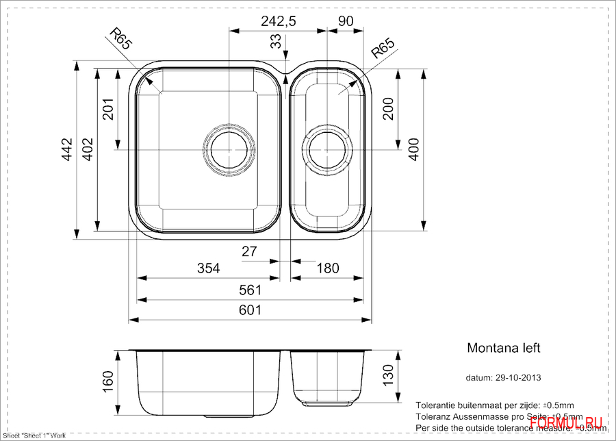 �������� ����� Reginox Montana