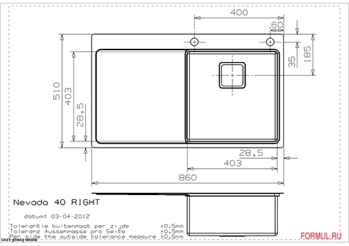�������� ����� Reginox Nevada
