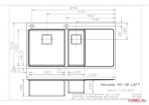 �������� ����� Reginox Nevada
