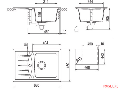 �������� ����� Reginox Bergamo 