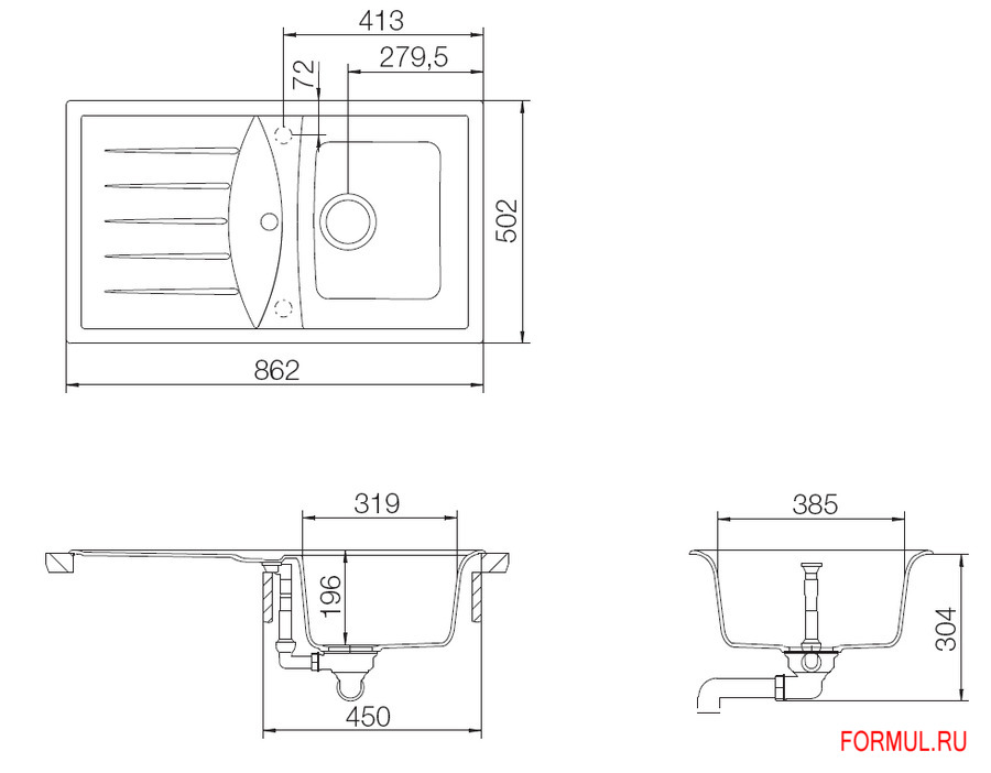 �������� ����� Reginox Bergamo 