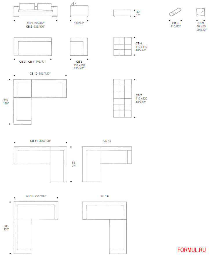 Диван Erba Cartabianca Диван Erba Cartabianca