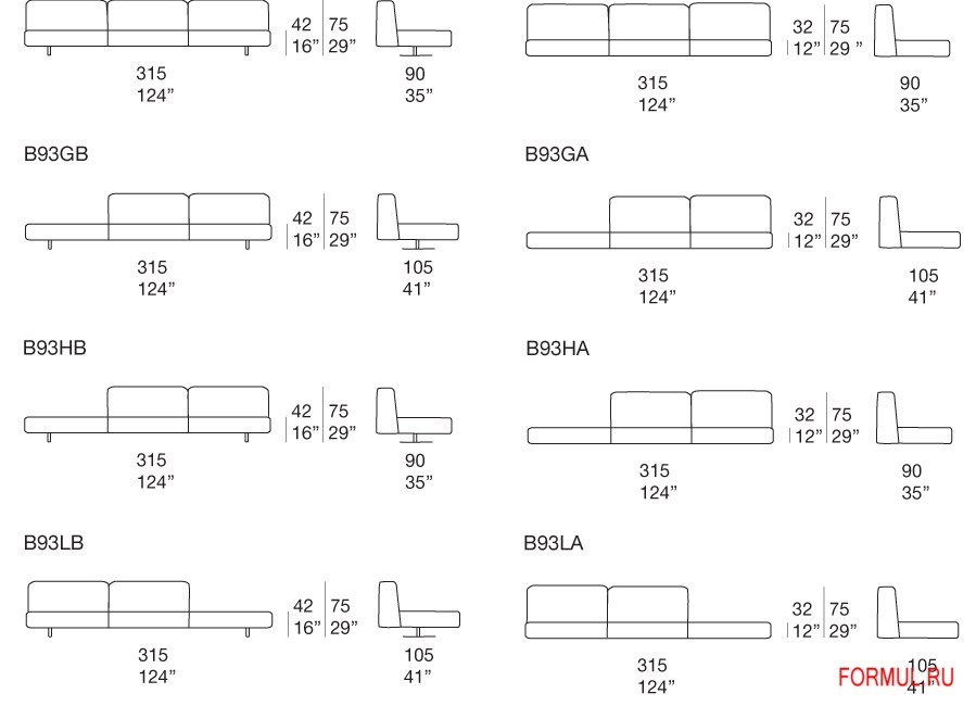Диван Paola Lenti Move Диван Paola Lenti Move
