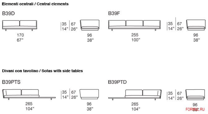 Диван Paola Lenti Sabi Диван Paola Lenti Sabi