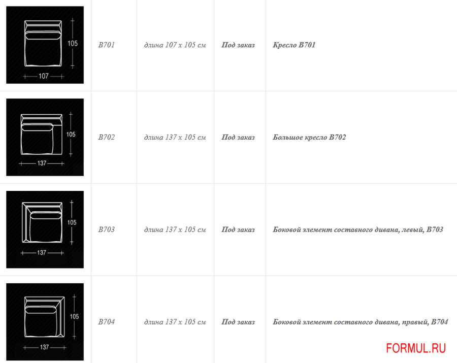 Диван Valentini Lifespace Wall Диван Valentini Lifespace Wall