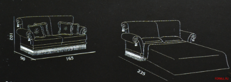  Poltrone&Divani Principe capitone