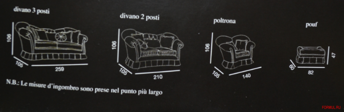  Poltrone&Divani Imperiale