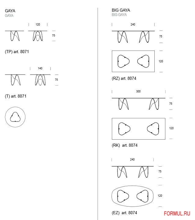  Tonin Casa Gaya 8071 