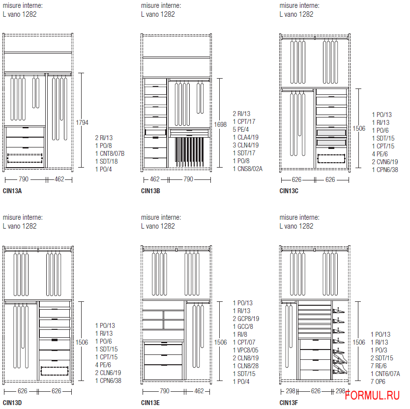 Гардеробная Molteni&C Gliss Quick Гардеробная Molteni&C Gliss Quick
