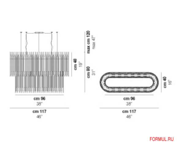������ Vistosi DIADEMA SP O1 