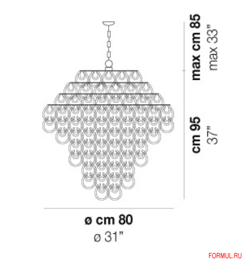 ������ Vistosi GIOGALI SP 80A