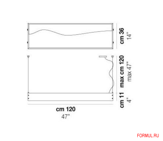 ����� Vistosi TABLO SP 1 G