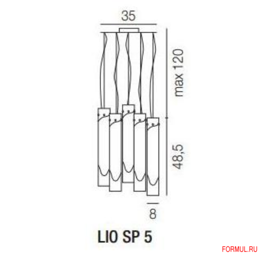����� Vistosi LIO SP 5