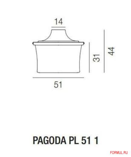 ����� Vistosi PAGODA PL 51 1