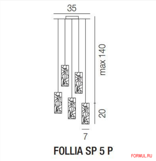  Vistosi FOLLIA SP 5 P 