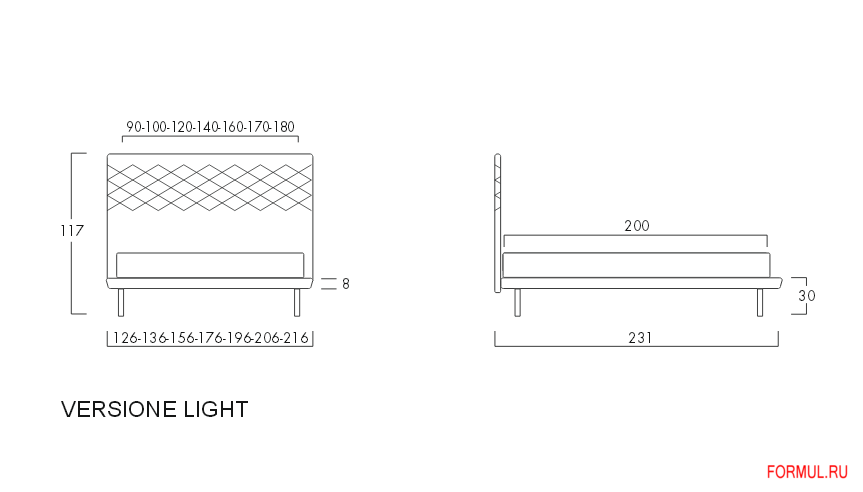  Bolzan Letti Nise Light