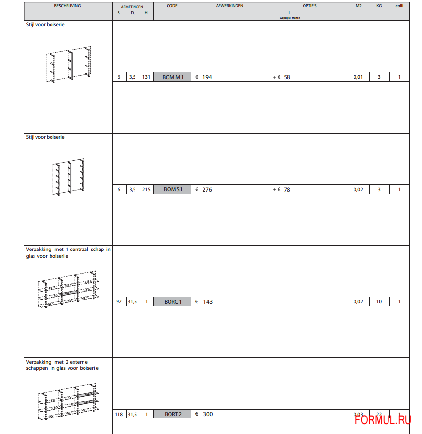 Стол Officity Boiserie Стол Officity Boiserie