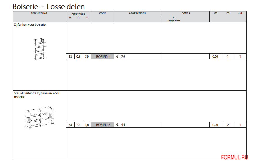 Стол Officity Boiserie Стол Officity Boiserie