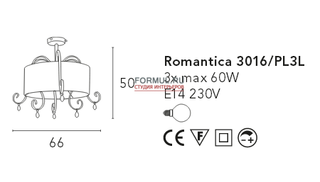 ���������� Bellart Romantica 3016/PL3L