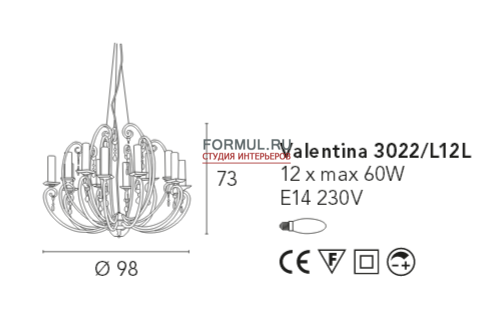  Bellart VALENTINA 3022/L12L