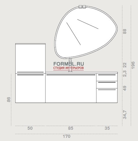�������� ������ ��� ������ ARBI SKY laccato 145