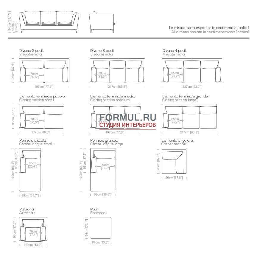 ����� Aurora Sofa Avio