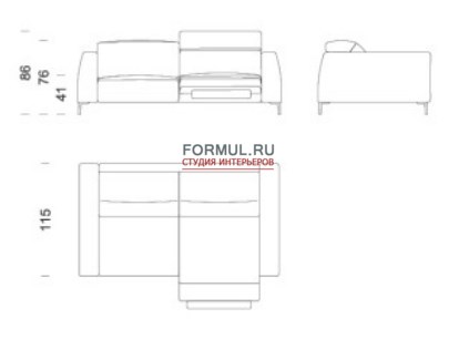 ����� Aurora Sofa Zoe