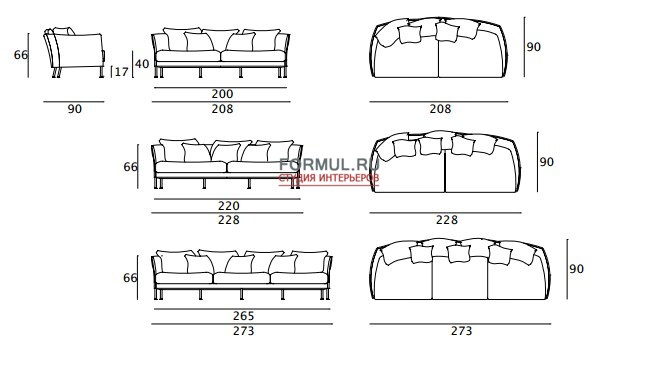 ����� Living Divani Curve