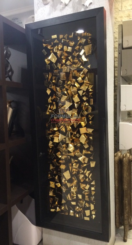 Панно Bello Pittura Золотые грани (арт. 30248A) Панно Bello Pittura Золотые грани (арт. 30248A)