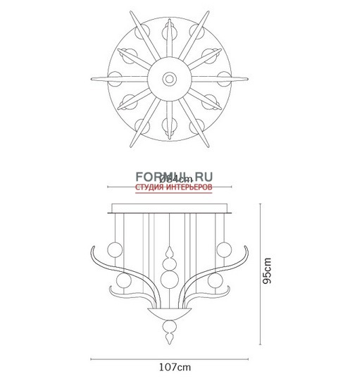 ������ Fabbian F10 A03 00 Spirito Di Venezia