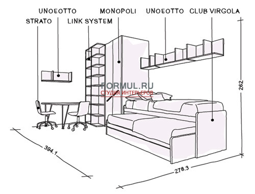 Детская Zalf Z 233 Детская Zalf Z 233