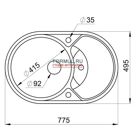 Кухонная мойка Seaman SGR-7801 Кухонная мойка Seaman SGR-7801