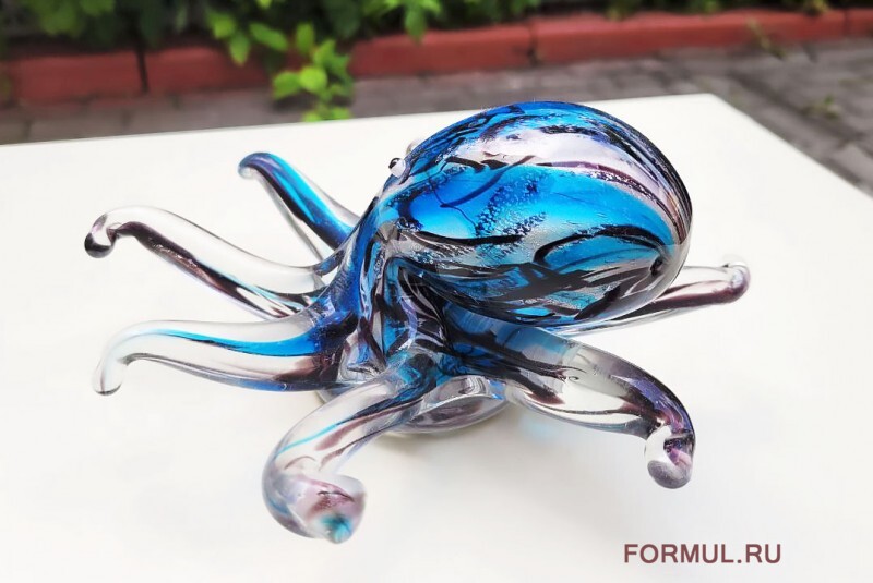 Статуэтка Авторская работа Осьминог 77602 Статуэтка Авторская работа Осьминог 77602