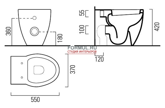 Раковина GSI 661011 Раковина GSI 661011
