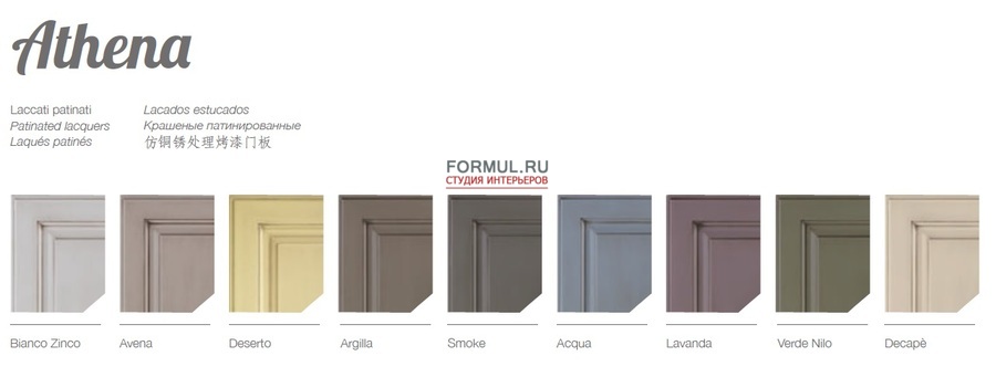 Кухня Berloni Athena Bianco Zinco Кухня Berloni Athena Bianco Zinco