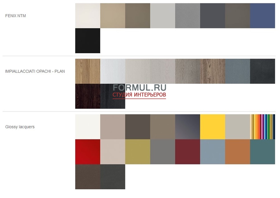 Кухня Berloni Plan rovere NATURAL Кухня Berloni Plan rovere NATURAL