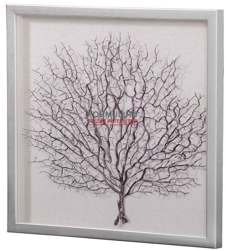 Панно Bello Pittura Кораллы (Бордо глянцевая рама) Панно Bello Pittura Кораллы (Бордо глянцевая рама)