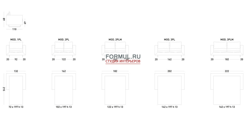 Диван кровать Dienne Club Диван кровать Dienne Club