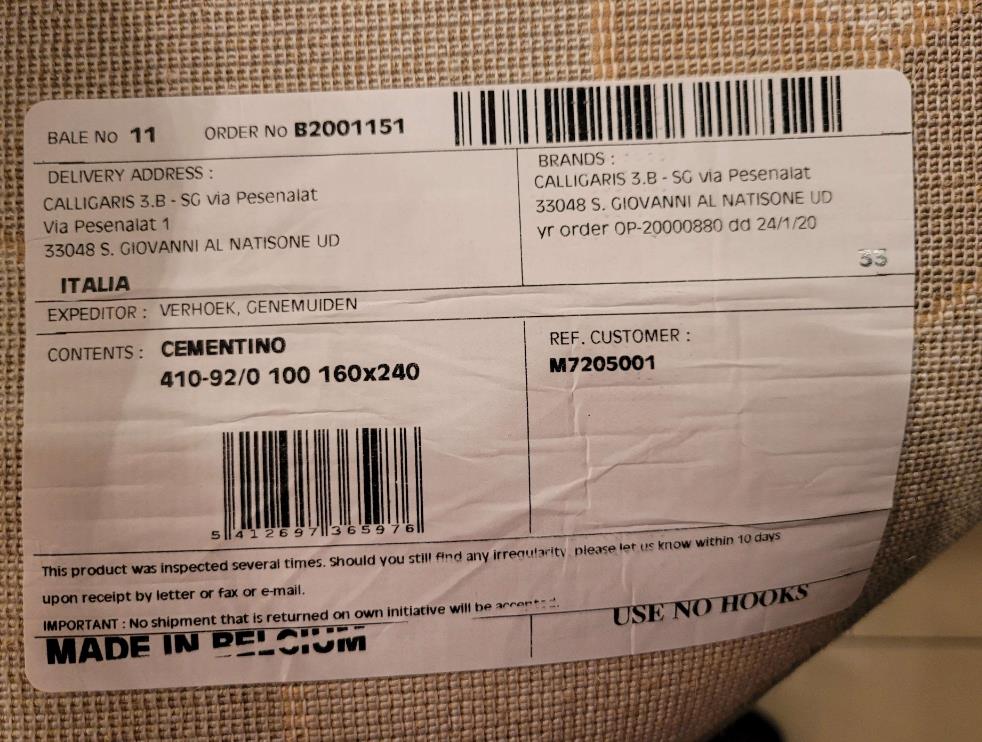 Ковер Calligaris Cementino CS/7205-A Ковер Calligaris Cementino CS/7205-A