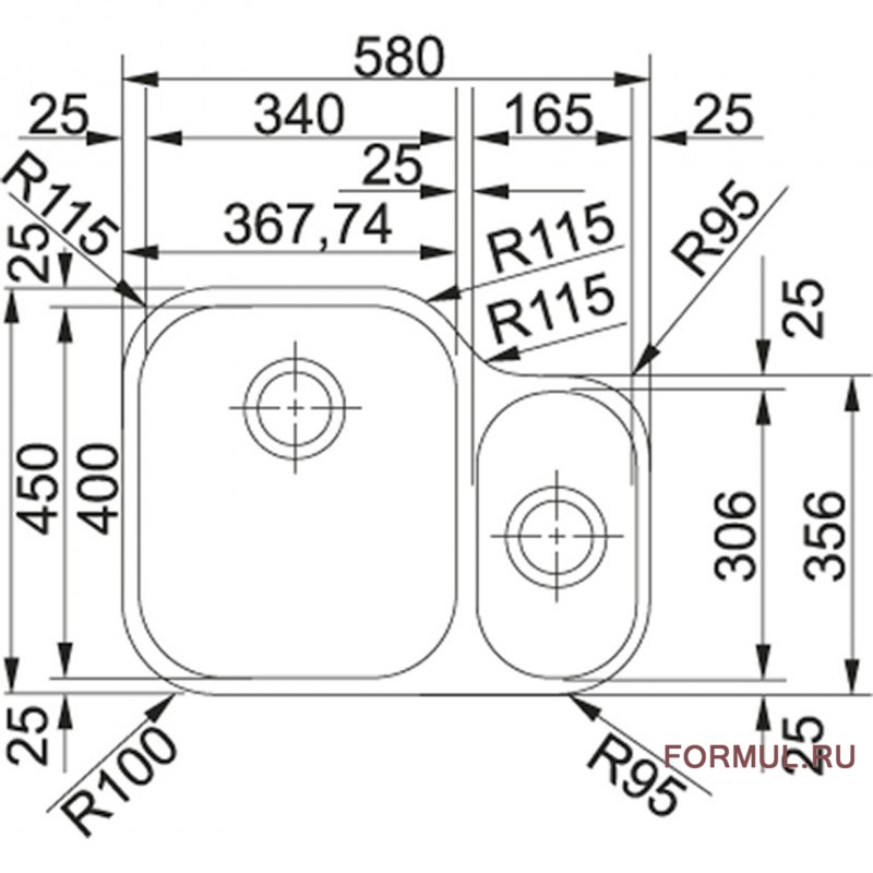 �������� ����� Franke AMX 160
