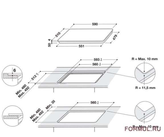 Варочная панель Hotpoint-Ariston Индукционная HQ 2960S NE Варочная панель Hotpoint-Ariston Индукционная HQ 2960S NE