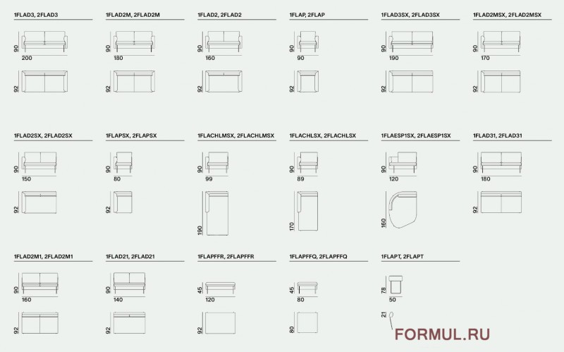 Диван Alberta Salotti Fly Диван Alberta Salotti Fly