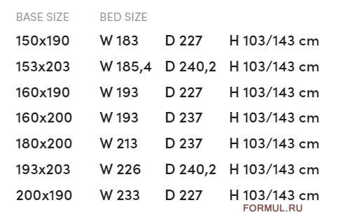 Кровать Tomasella Chantal Кровать Tomasella Chantal